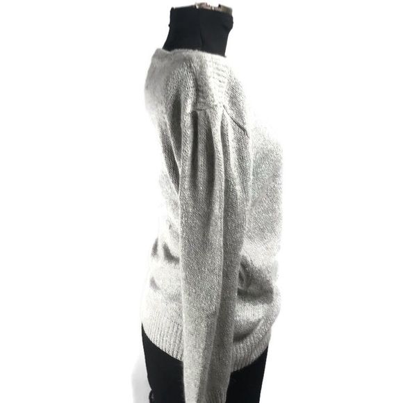 Vintage Tally-Ho Gray Silk Blend Sweater - Picture 11 of 11